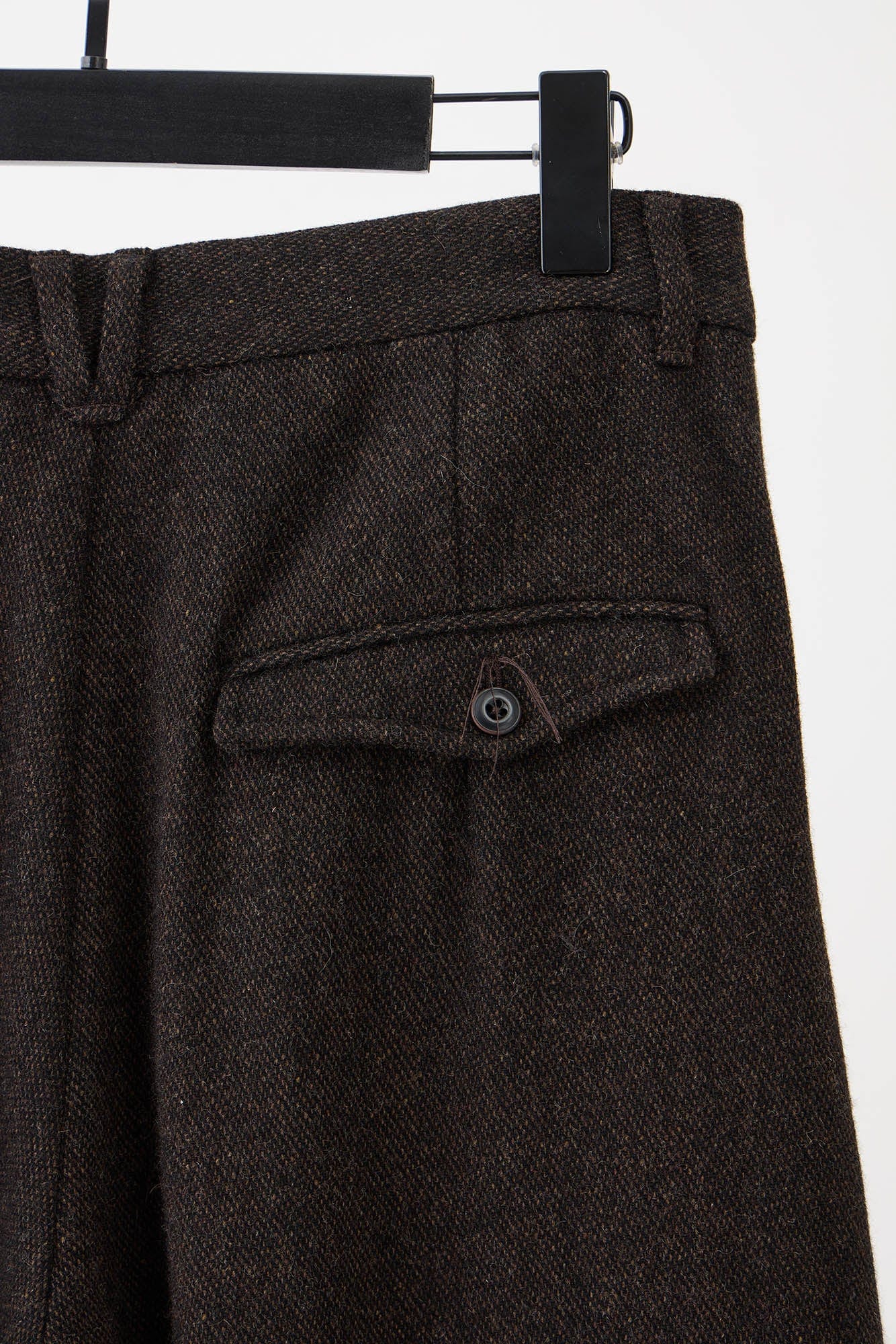 ILNya Nieternite Nifutur Layered Spliced Wool-Blended Straight-Leg Trousers
