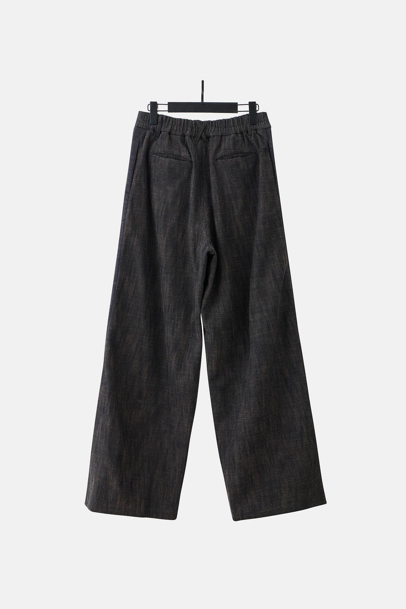 ILNya Nieternite Nifutur Wool-Blended Pleated-Waist Spliced Trousers