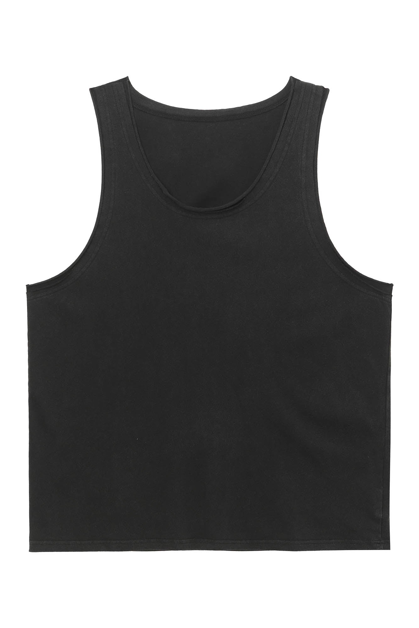 CLP Essential Washed Raw-Edge Tank Top