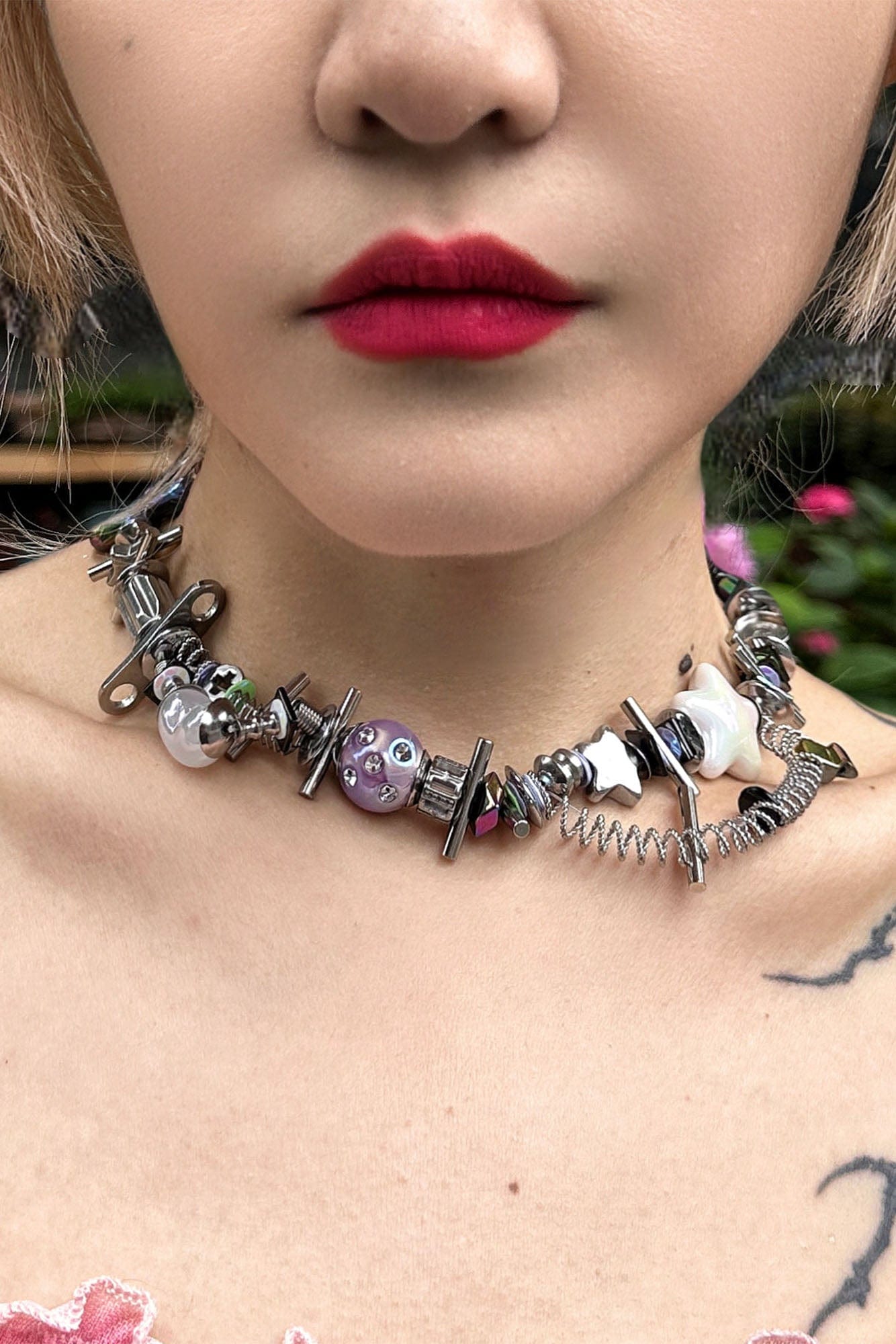ILLUSORY Time Machine Coil-Link Necklace