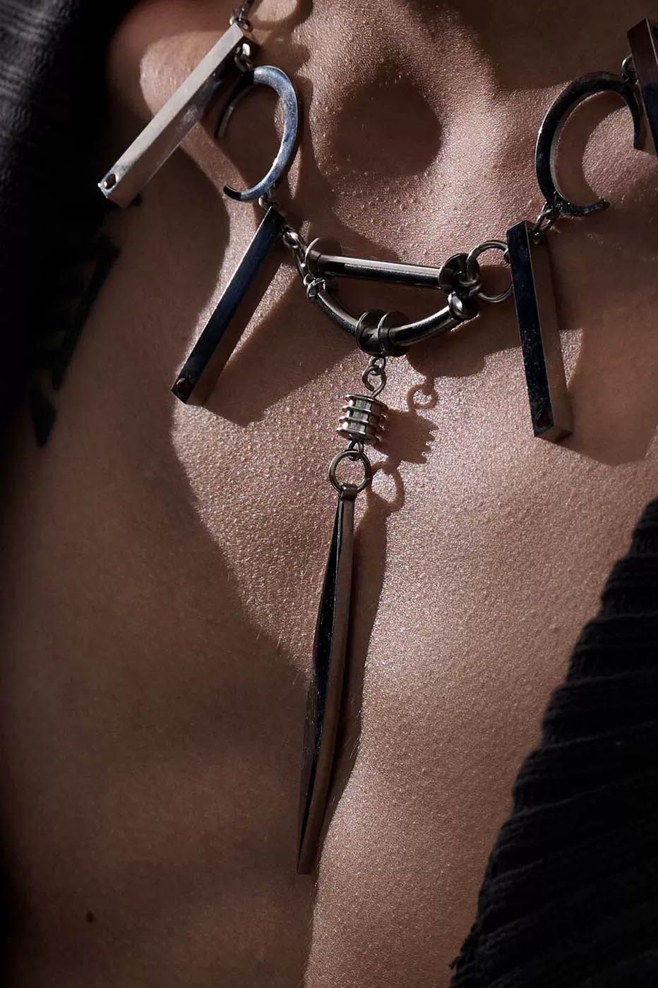 ILLUSORY The Prophet Crescent Necklace
