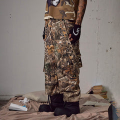 DND4DES Camo Detachable Strapped Cargo Pants