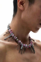 ILLUSORY The Gravity Shell Beaded Necklace
