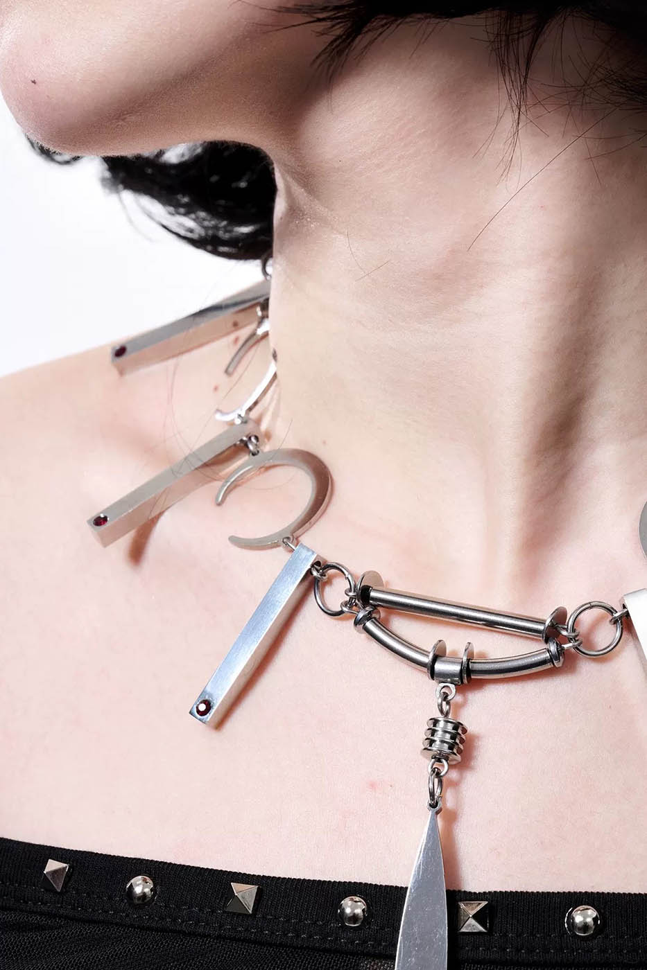ILLUSORY The Prophet Crescent Necklace