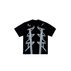 MIICHOUS The First Geometric Arrow Graphic T-Shirt
