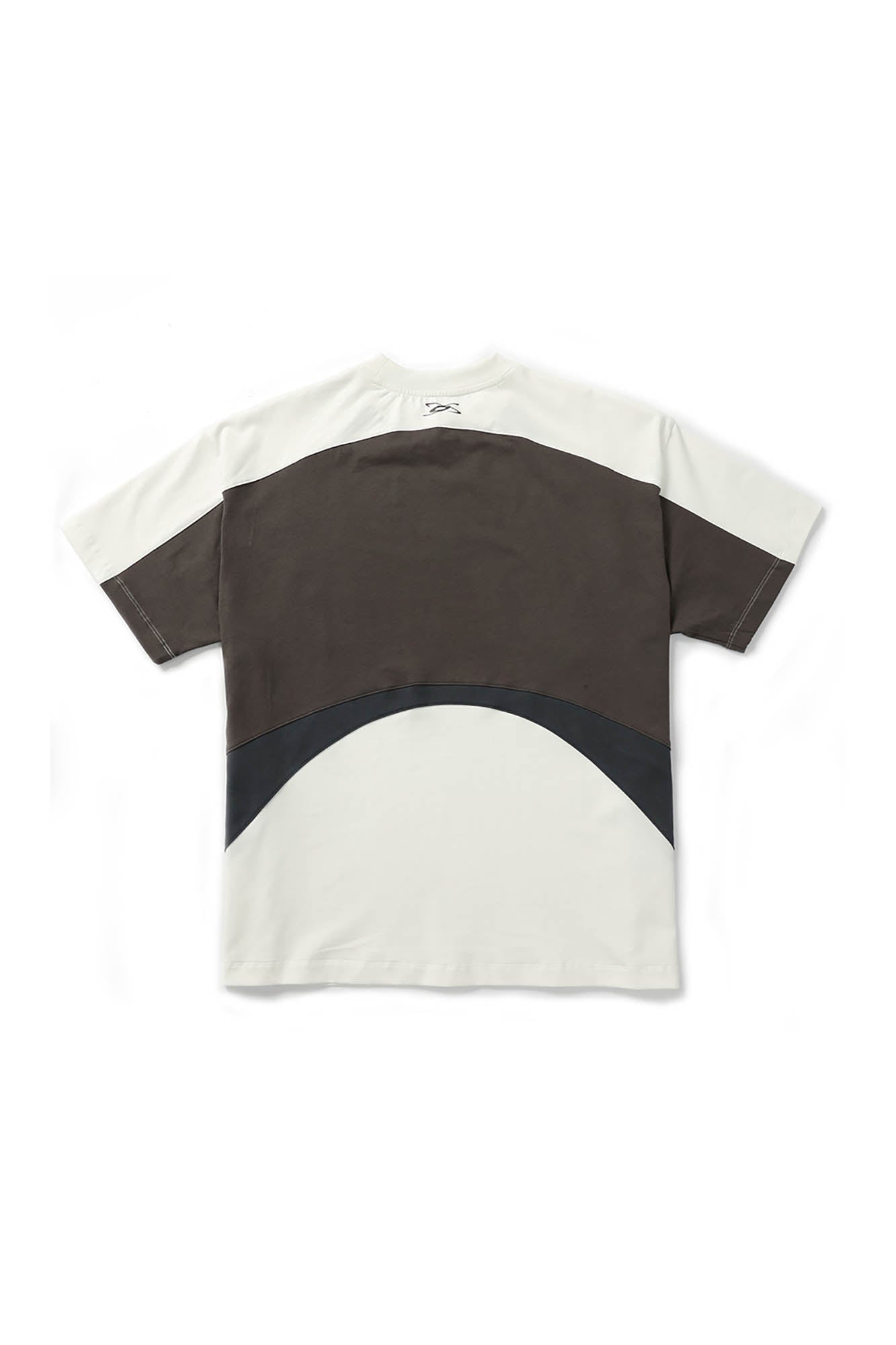 ERROR CODE ROBOT Arc Spliced Contrast T-Shirt