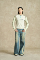 BONELESS Contrast Washed Jeans