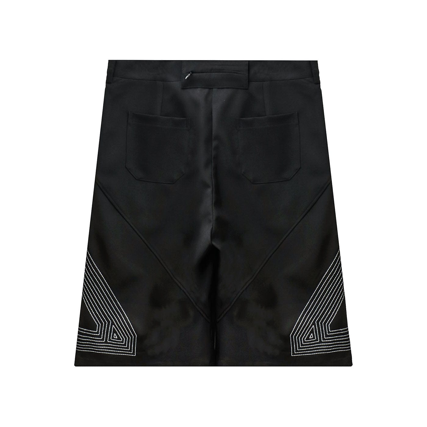 49PERCENT Embroidered Triangle Oversized Shorts