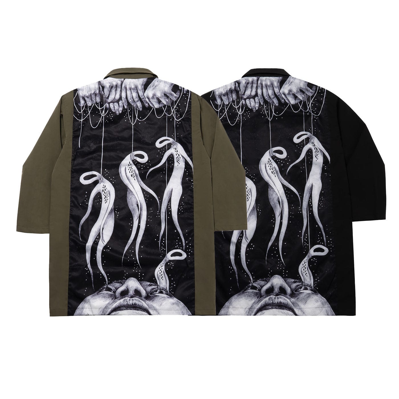 UNDER20 × MIN ZENG SOME MEMORIES OF DEATH Trench Coat
