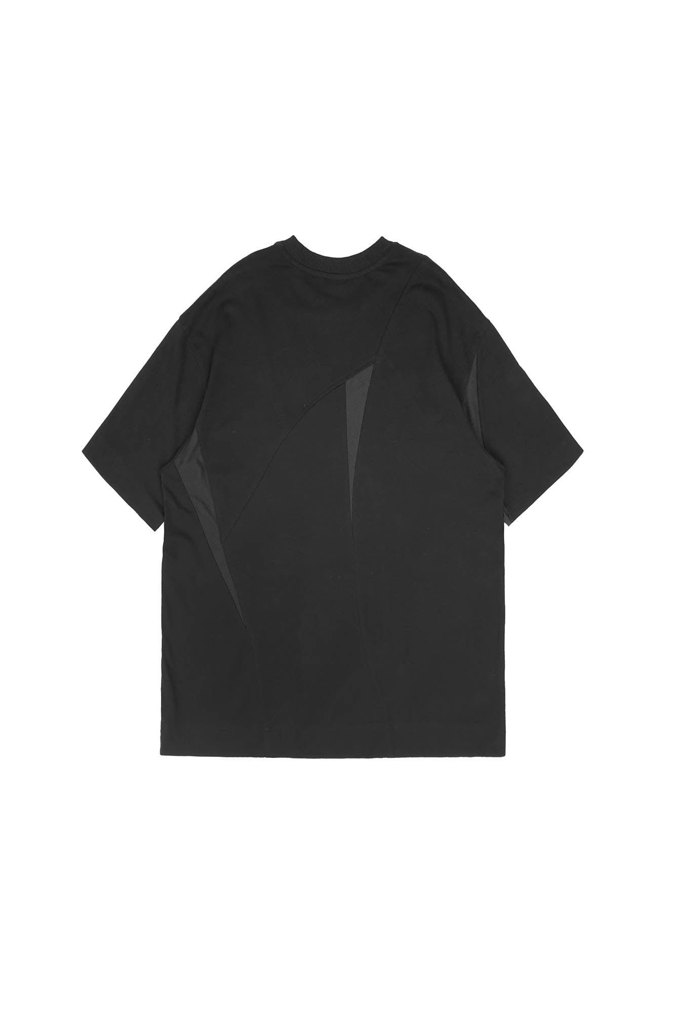 SILENSTORM Asymmetrical Mesh Deconstructed T-Shirt