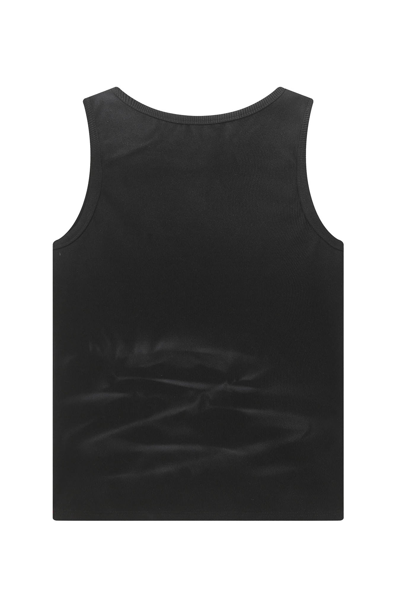 CLP Distressed Ribbed Tank Top