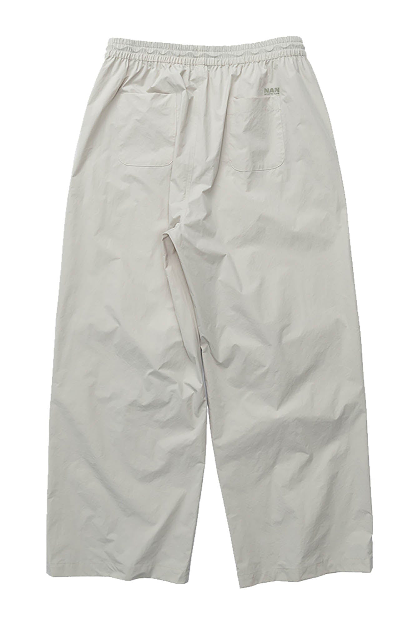 BANANA CLUB Quick-Dry Drawstring Crinkled Parachute Pants