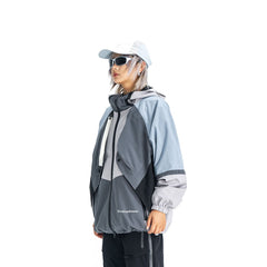 ENSHADOWER Spliced Embedded Pockets Windbreaker