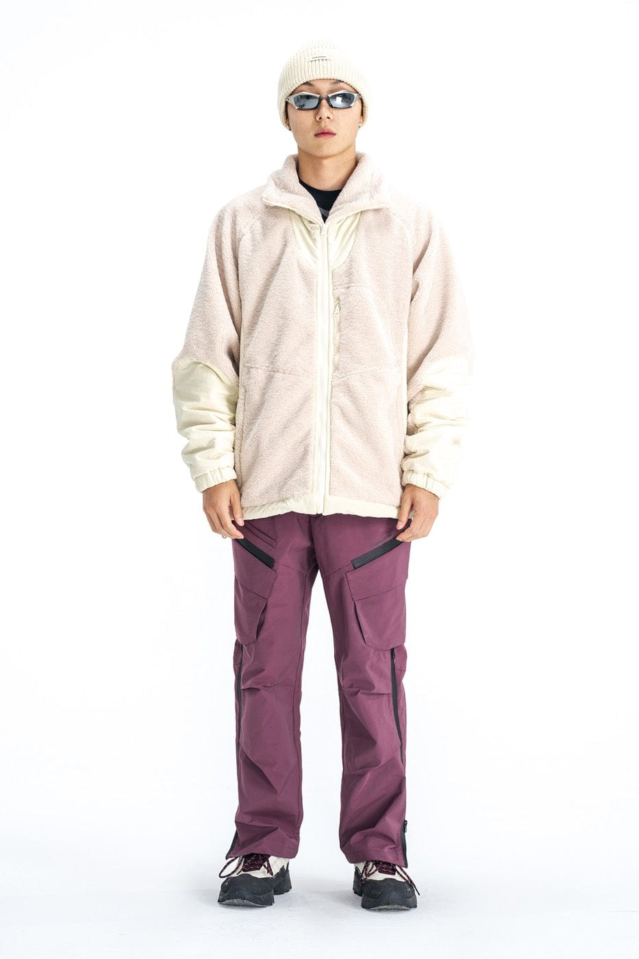 ENSHADOWER Zippers Water-Proof Crinkled Modern Cargo