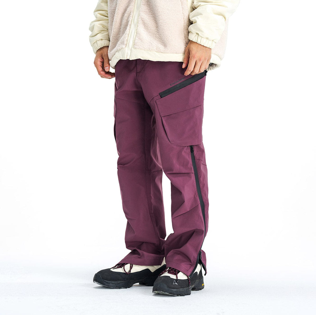 ENSHADOWER Zippers Water-Proof Crinkled Modern Cargo