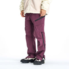 ENSHADOWER Zippers Water-Proof Crinkled Modern Cargo
