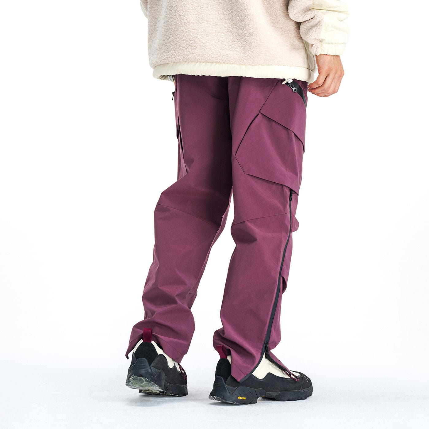 ENSHADOWER Zippers Water-Proof Crinkled Modern Cargo