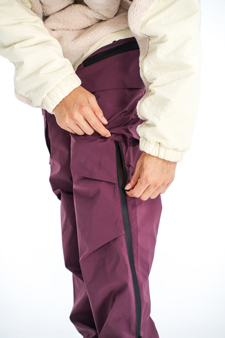 ENSHADOWER Zippers Water-Proof Crinkled Modern Cargo