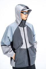ENSHADOWER Spliced Embedded Pockets Windbreaker