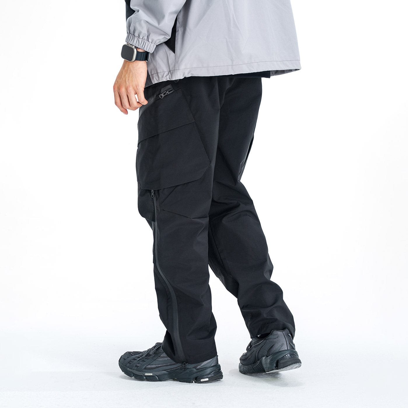 ENSHADOWER Zippers Water-Proof Crinkled Modern Cargo