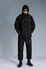ENSHADOWER Asymmetrical Front Pocket Gorpcore Windbreaker