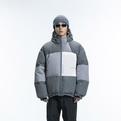 ENSHADOWER Patchwork Down Jacket