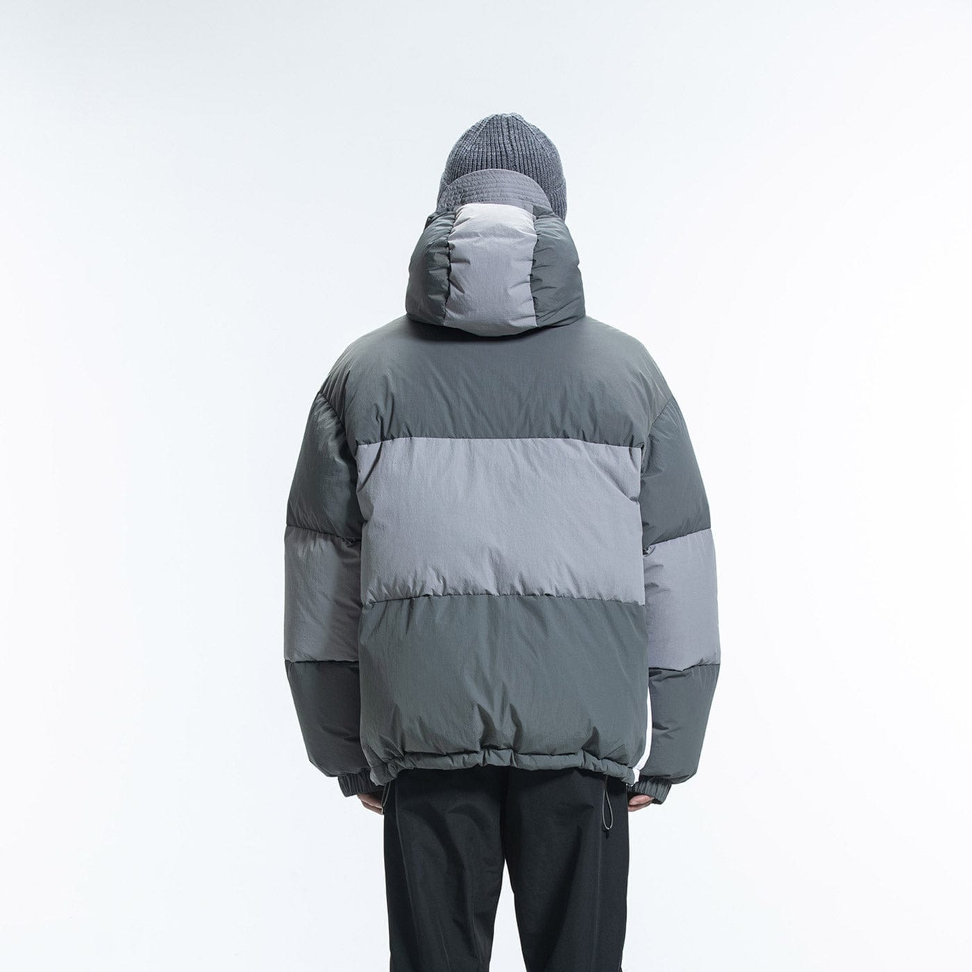 ENSHADOWER Patchwork Down Jacket