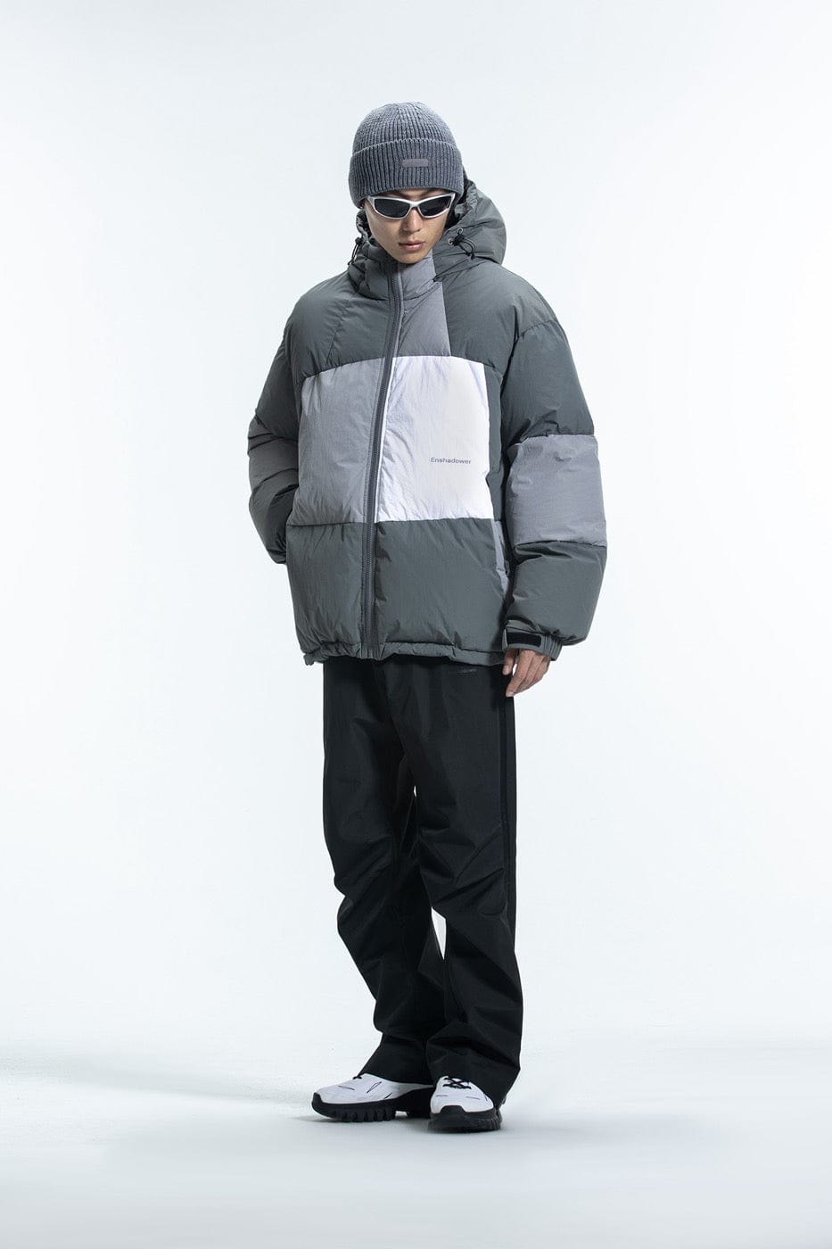 ENSHADOWER Patchwork Down Jacket