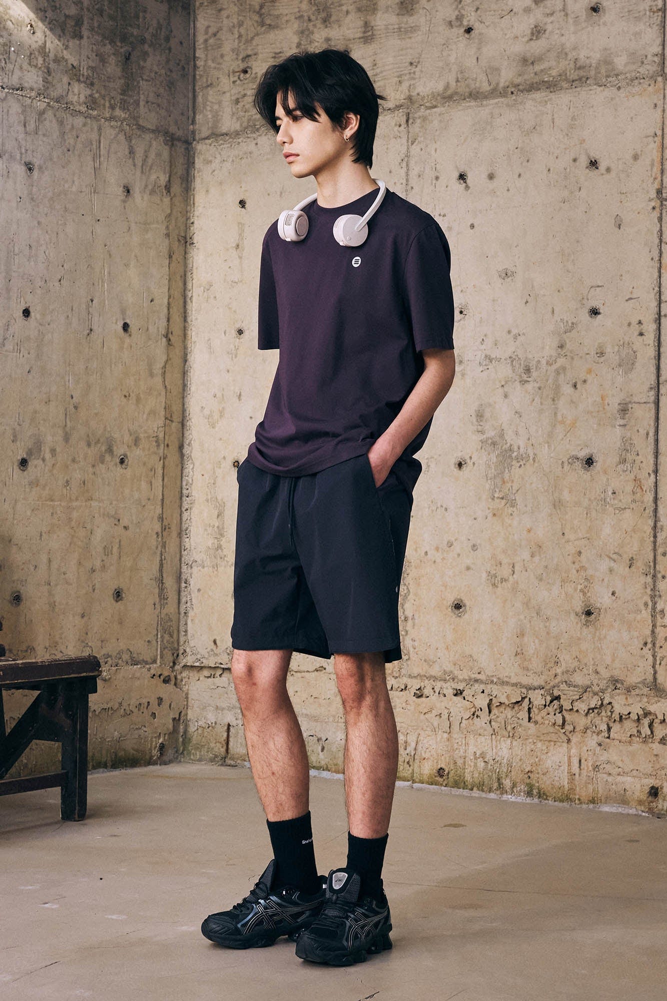 ENSHADOWER Essential Mesh Quick-Dry Drawstring Shorts