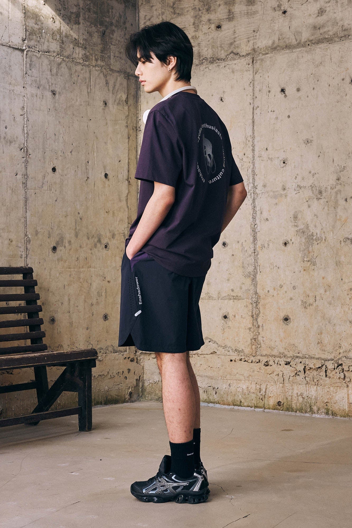 ENSHADOWER Essential Mesh Quick-Dry Drawstring Shorts