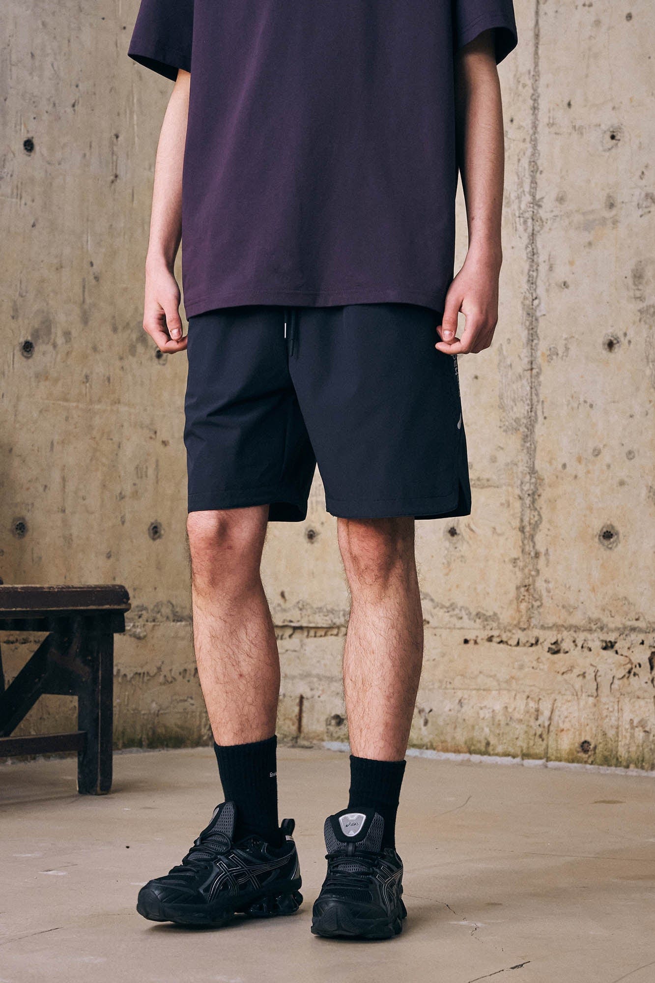 ENSHADOWER Essential Mesh Quick-Dry Drawstring Shorts