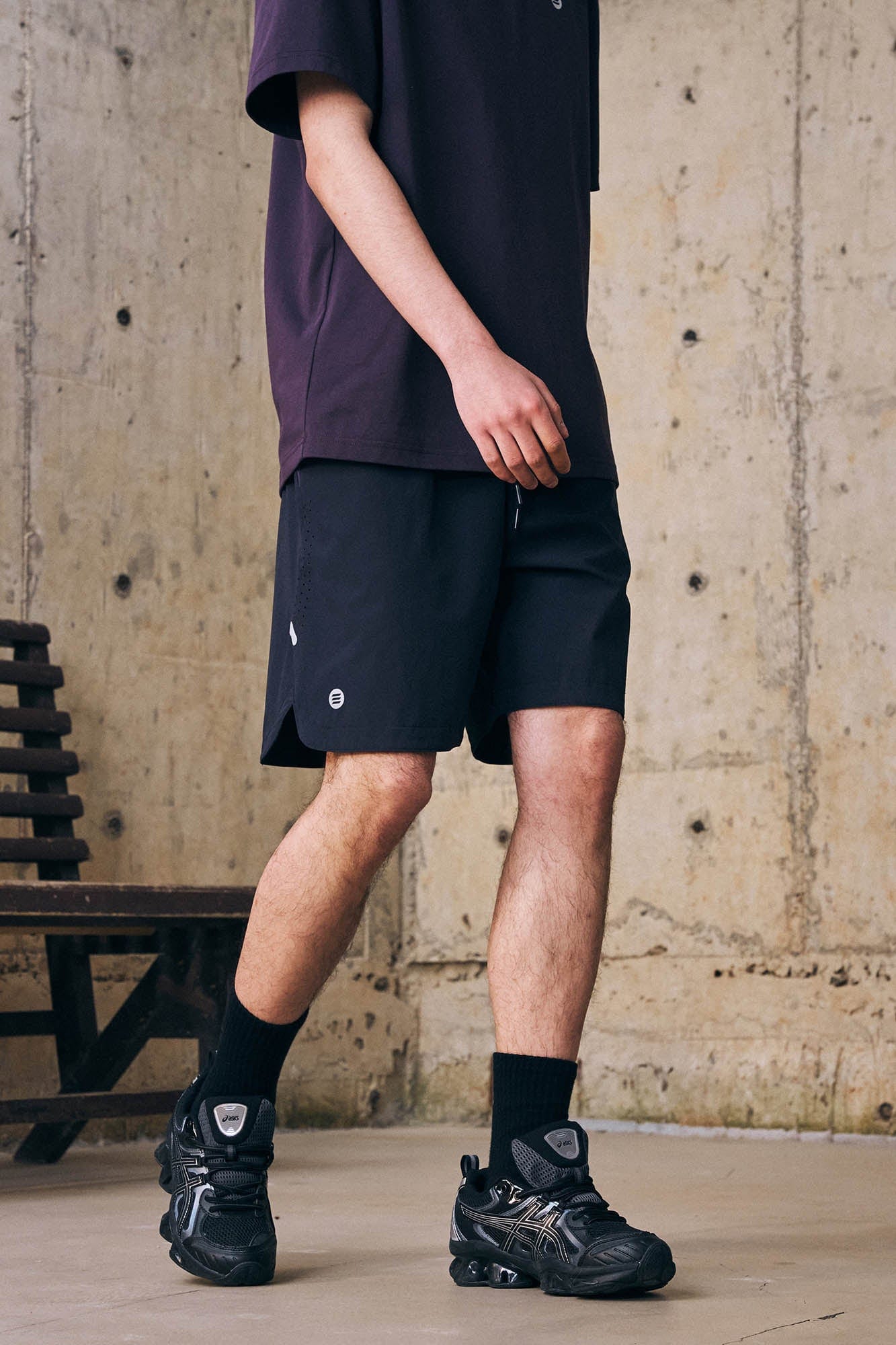 ENSHADOWER Essential Mesh Quick-Dry Drawstring Shorts
