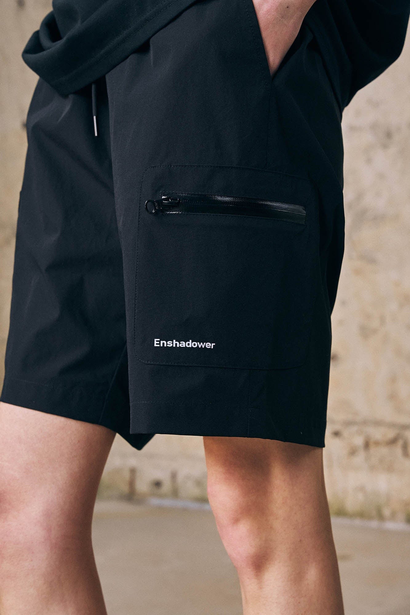 ENSHADOWER Multi-Pocket Quick-Dry Beach Shorts