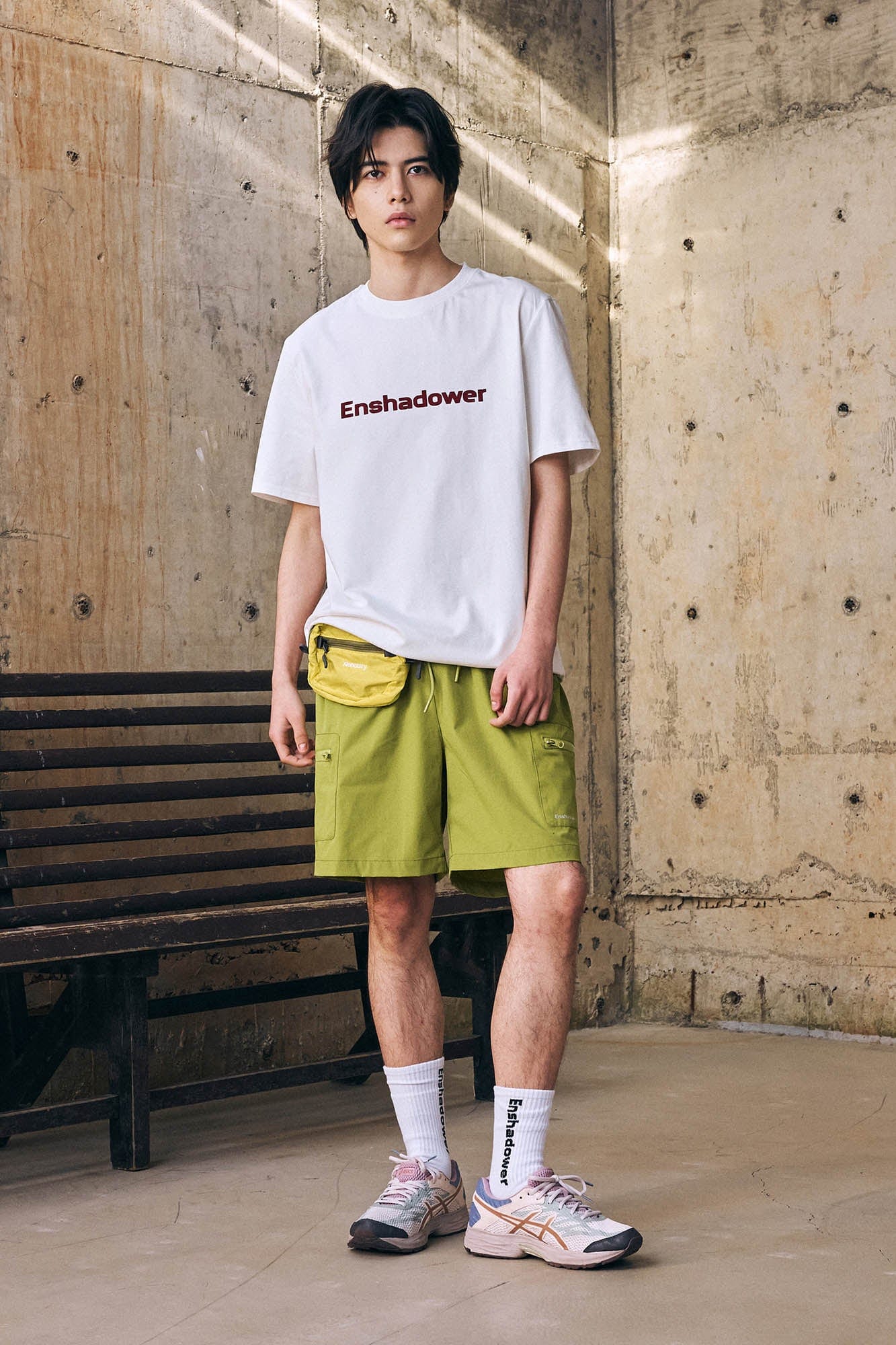 ENSHADOWER Multi-Pocket Quick-Dry Beach Shorts