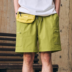 ENSHADOWER Multi-Pocket Quick-Dry Beach Shorts