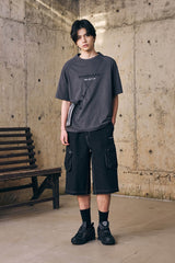 ENSHADOWER Stitched Multi-Pocket Cargo Shorts