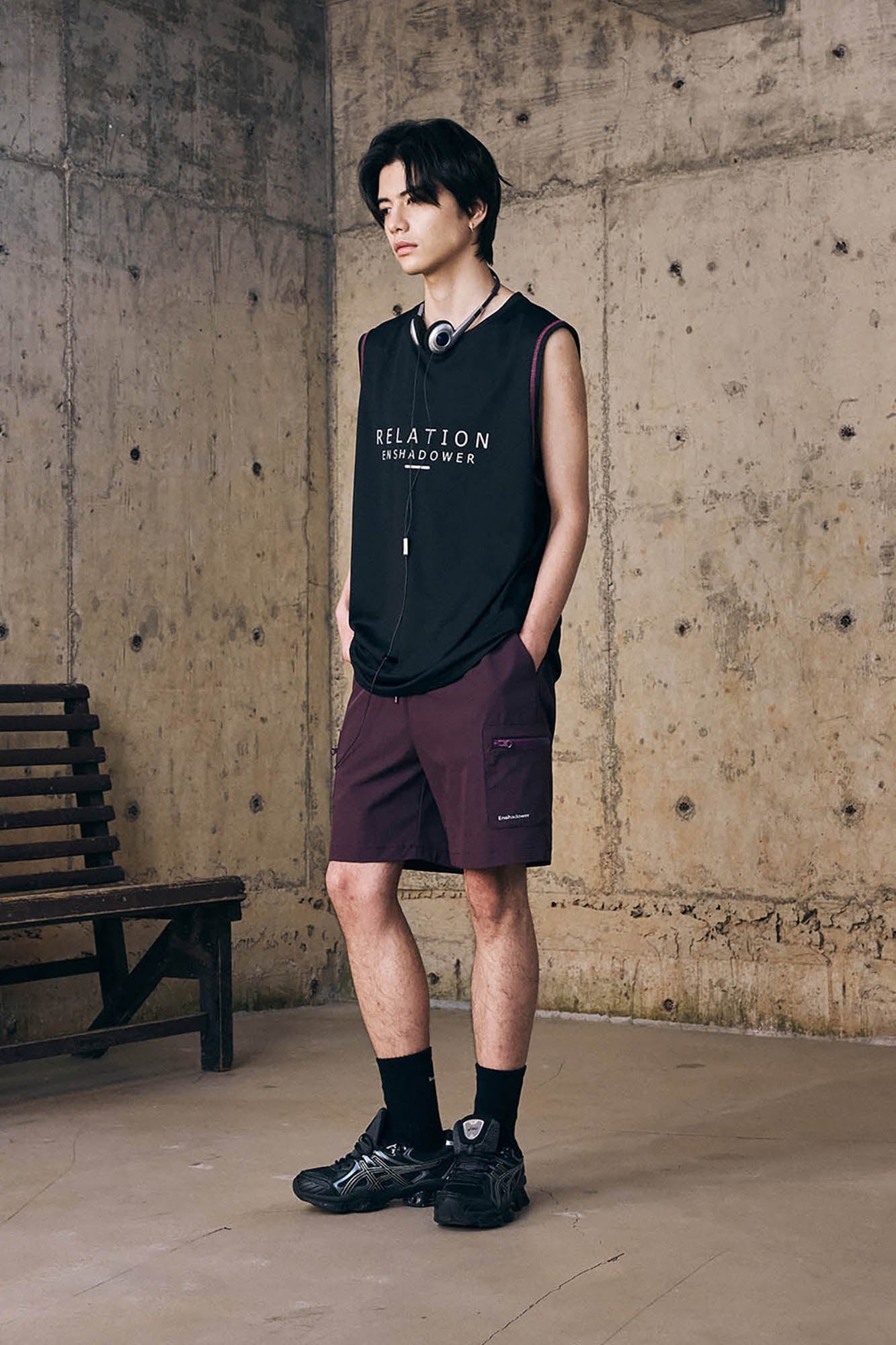 ENSHADOWER Multi-Pocket Quick-Dry Beach Shorts