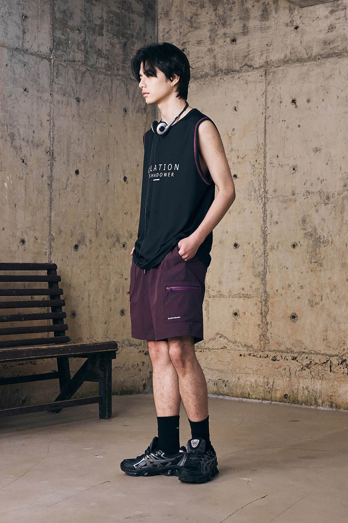 ENSHADOWER Multi-Pocket Quick-Dry Beach Shorts