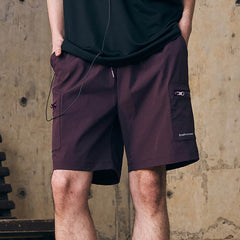 ENSHADOWER Multi-Pocket Quick-Dry Beach Shorts