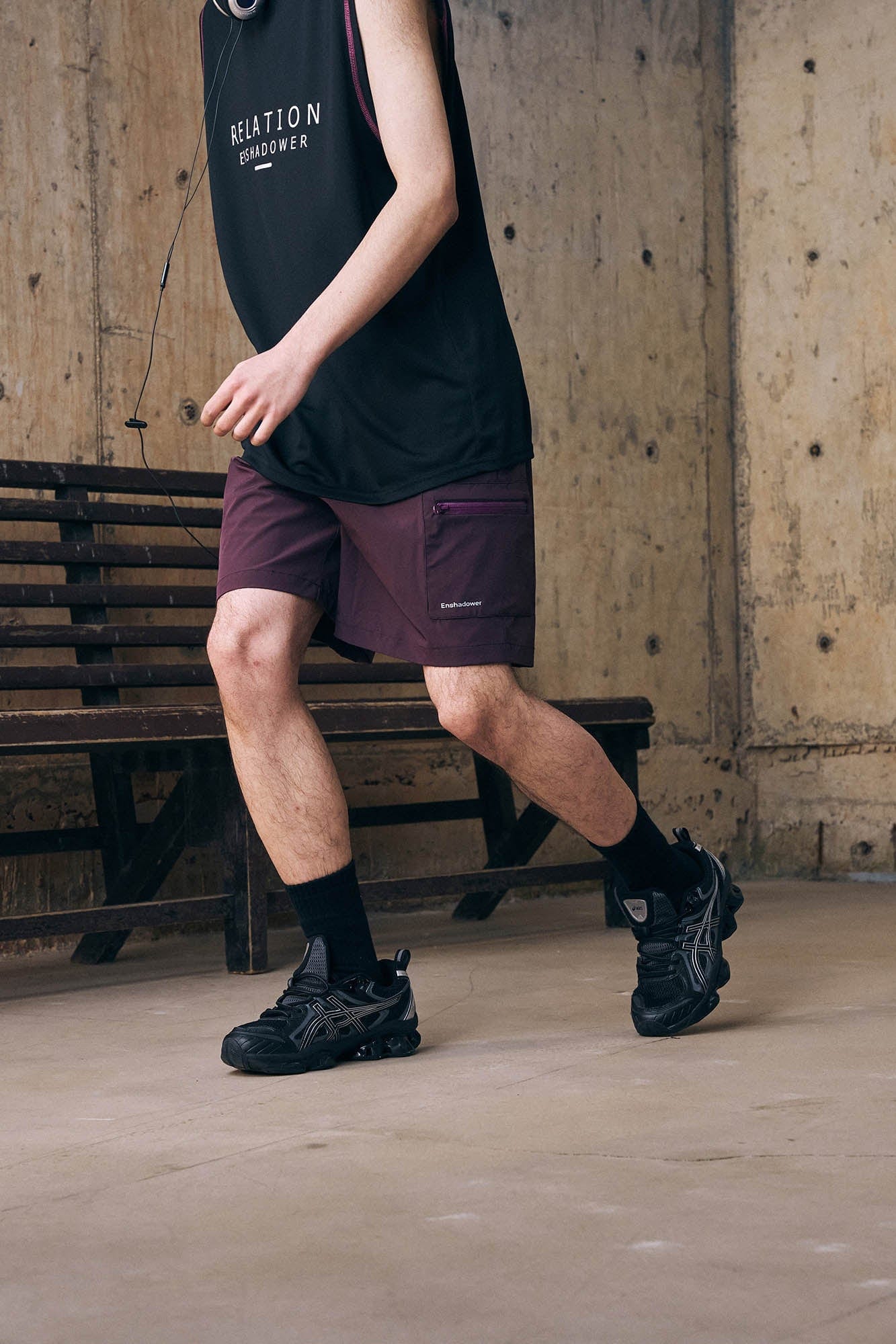 ENSHADOWER Multi-Pocket Quick-Dry Beach Shorts