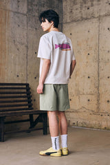ENSHADOWER Slanted Pocket Drawstring Shorts