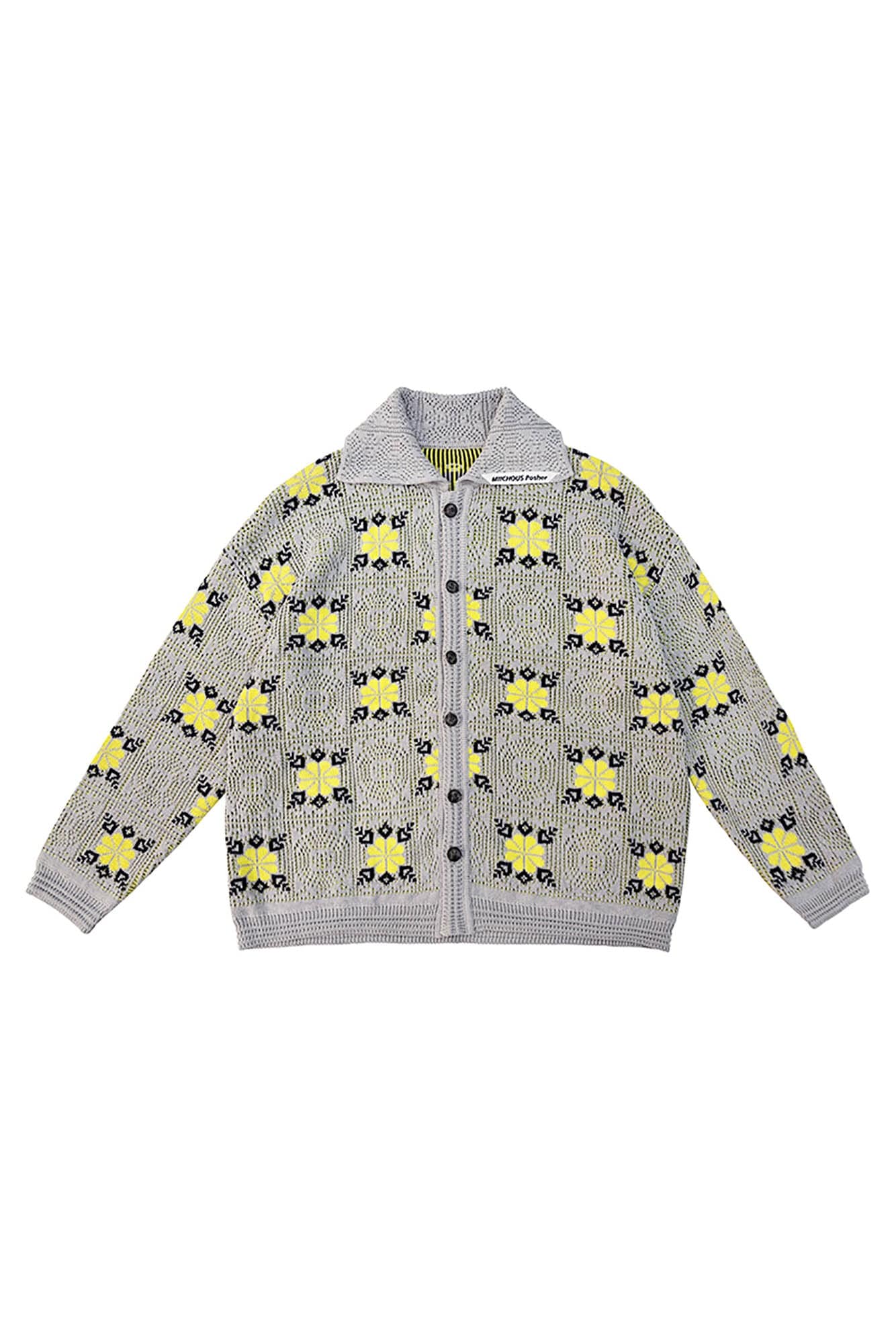 MIICHOUS Edelweiss Knit Button-Up Cardigan