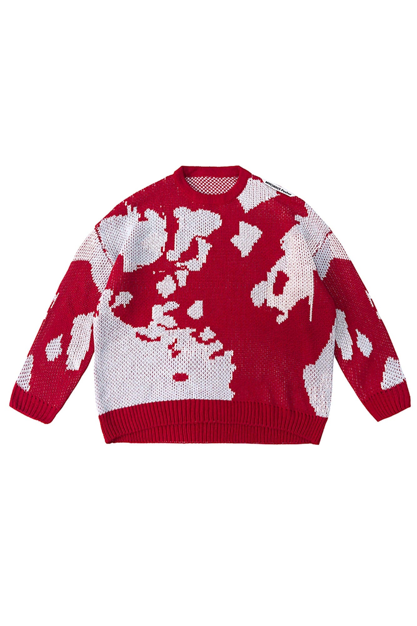 MIICHOUS Annan Lake Abstract Crewneck Sweater