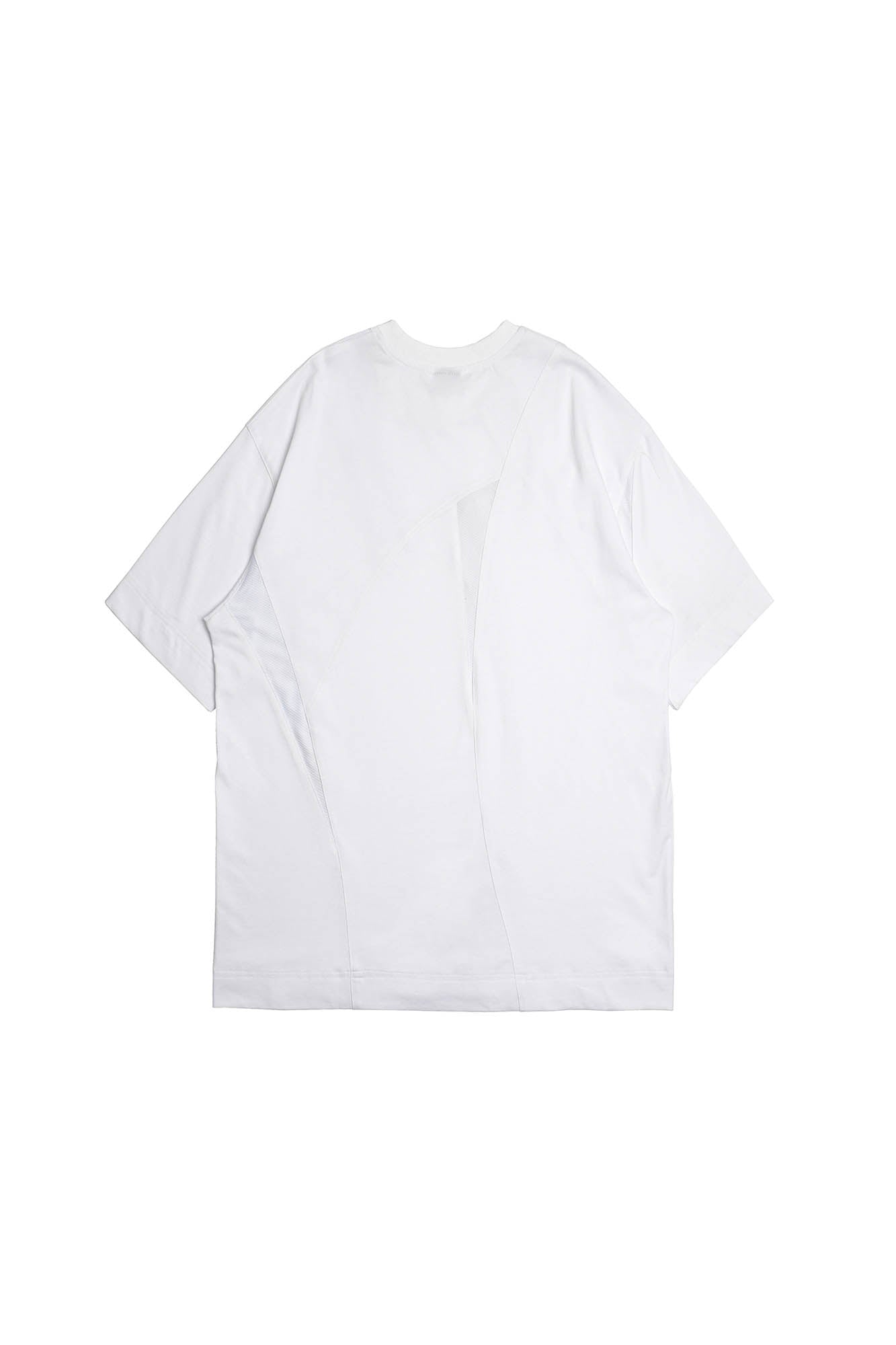 SILENSTORM Asymmetrical Mesh Deconstructed T-Shirt
