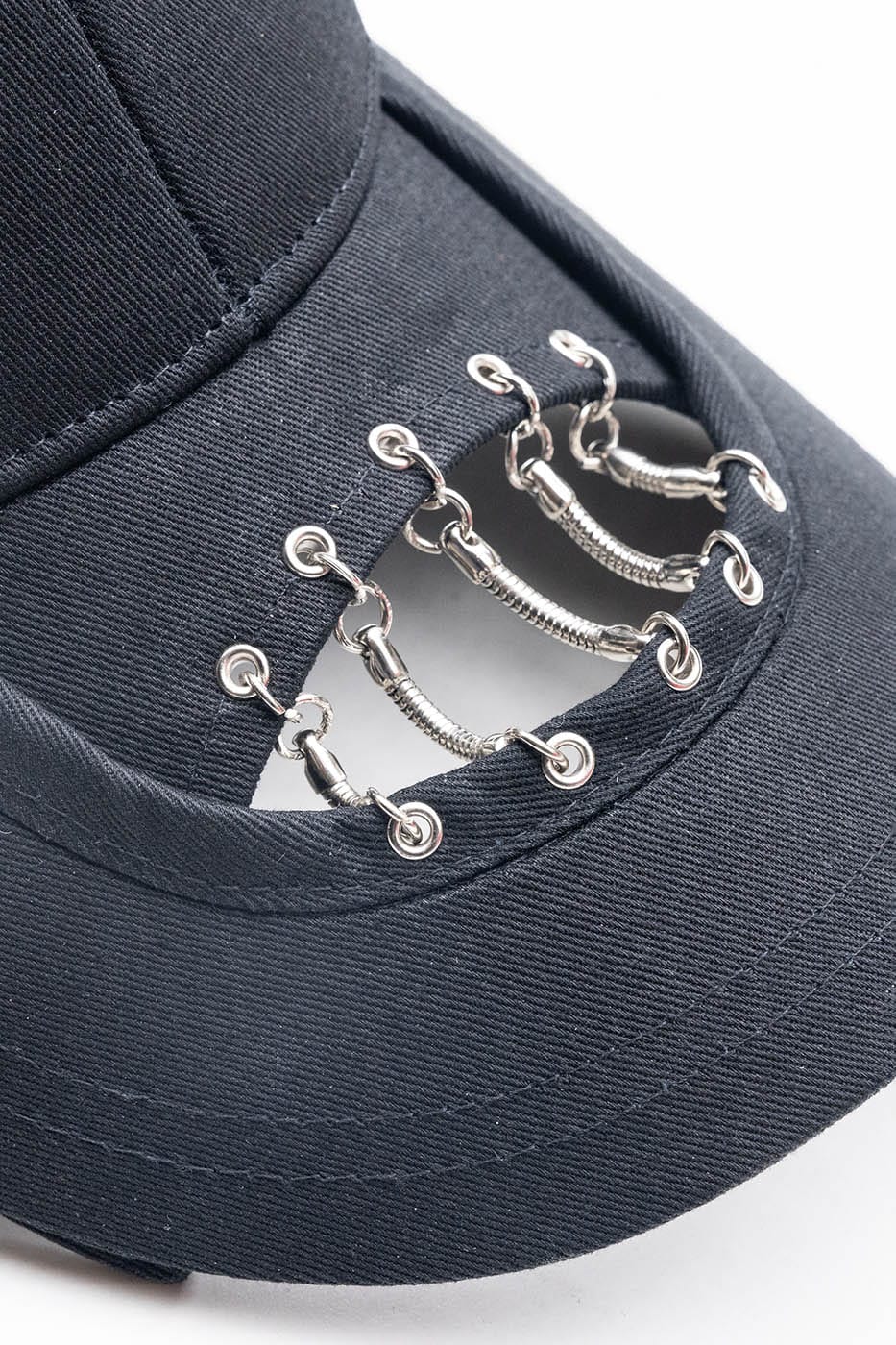 INSIDE OUT Chained Cut-Out Cap