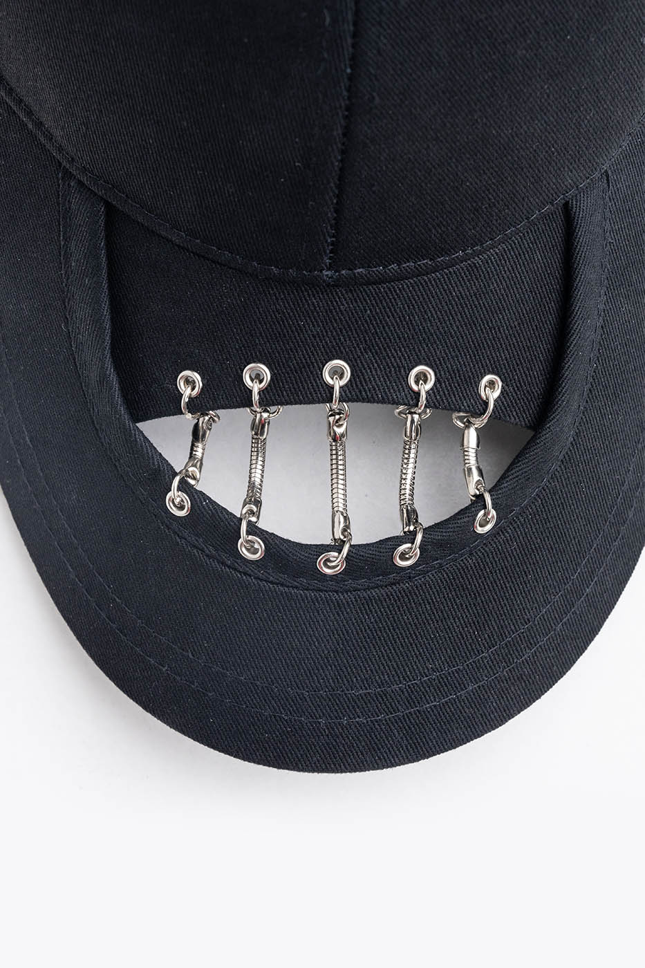 INSIDE OUT Chained Cut-Out Cap