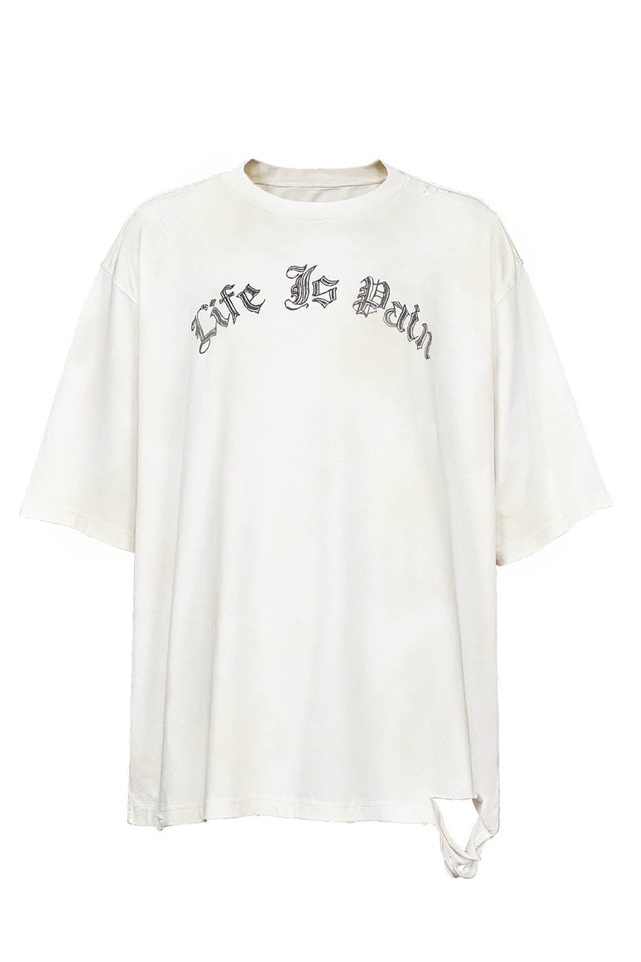 UNDERWATER Life Is Pain Slogan T-Shirt