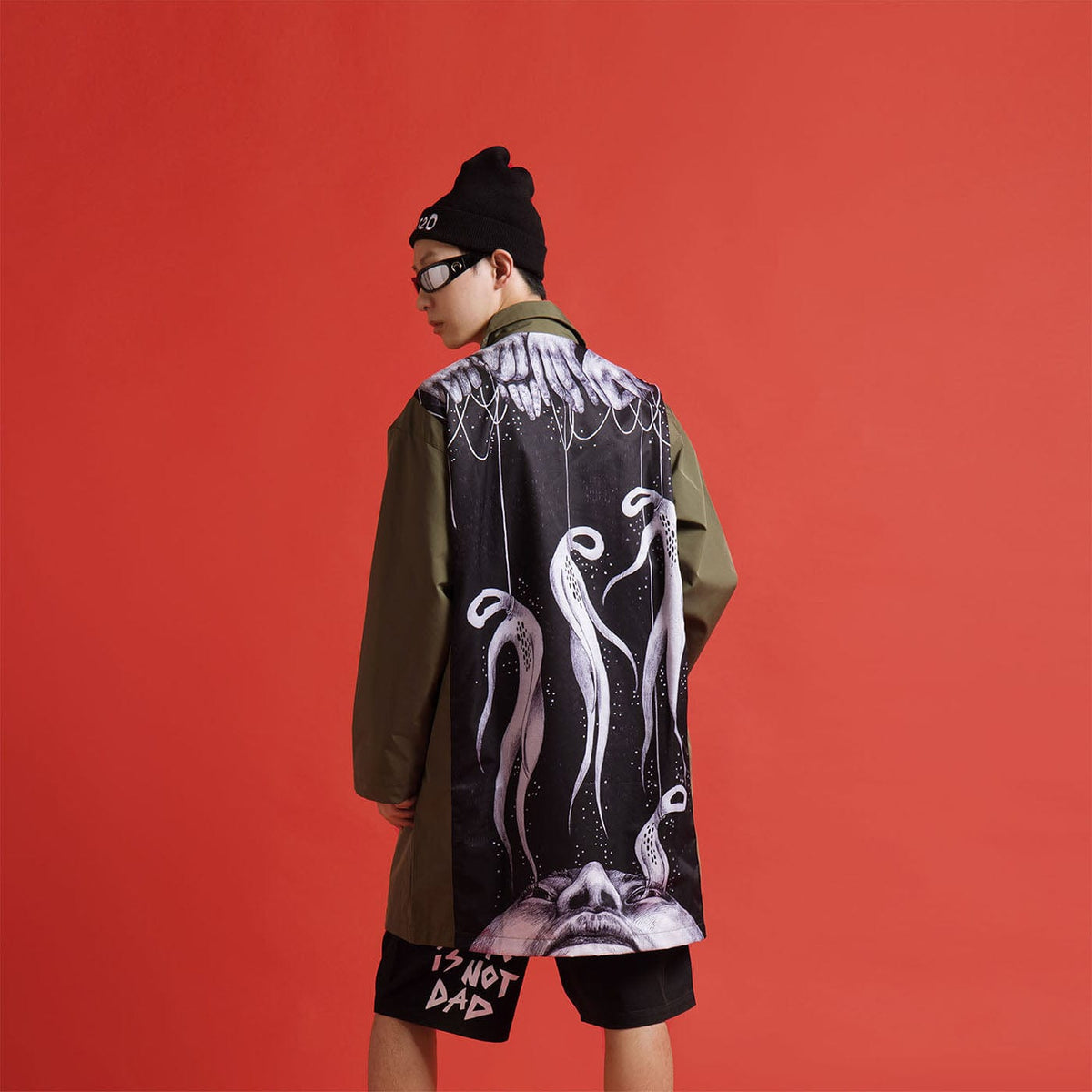 UNDER20 × MIN ZENG SOME MEMORIES OF DEATH Trench Coat