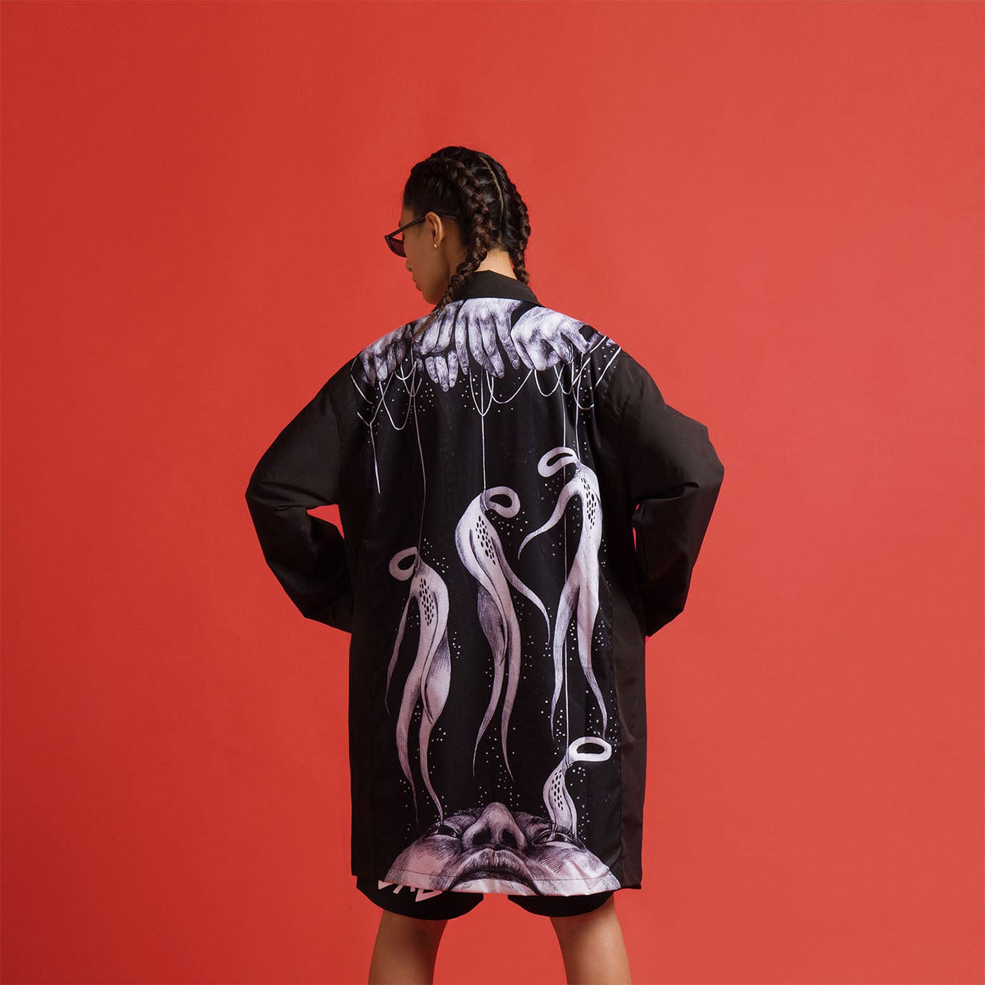 UNDER20 × MIN ZENG SOME MEMORIES OF DEATH Trench Coat