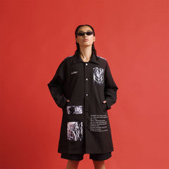 UNDER20 × MIN ZENG SOME MEMORIES OF DEATH Trench Coat